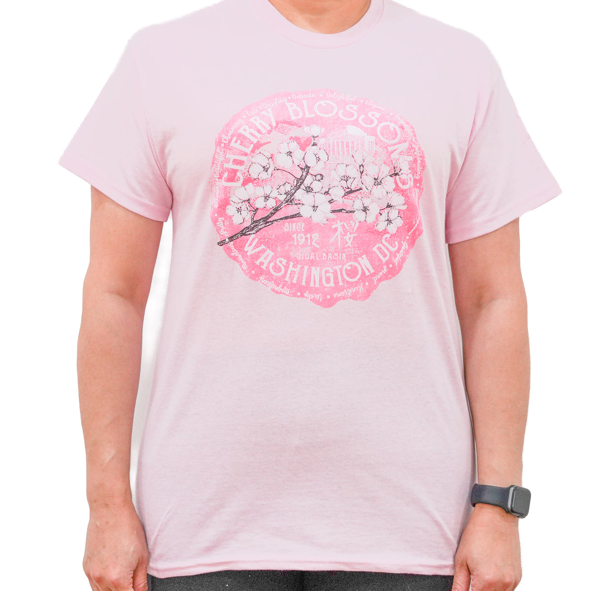 Pink Panda National Cherry Blossom Festival Tee Shirt