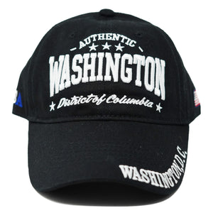 Authentic Washington DC Baseball Cap (Multiple Colors)