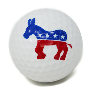 Democrat / Republican Party Golf Ball