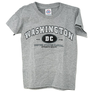 Kids University Style Washington DC Shirt