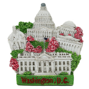 Ceramic Panoramic Washington DC Magnets (Multiple Styles)