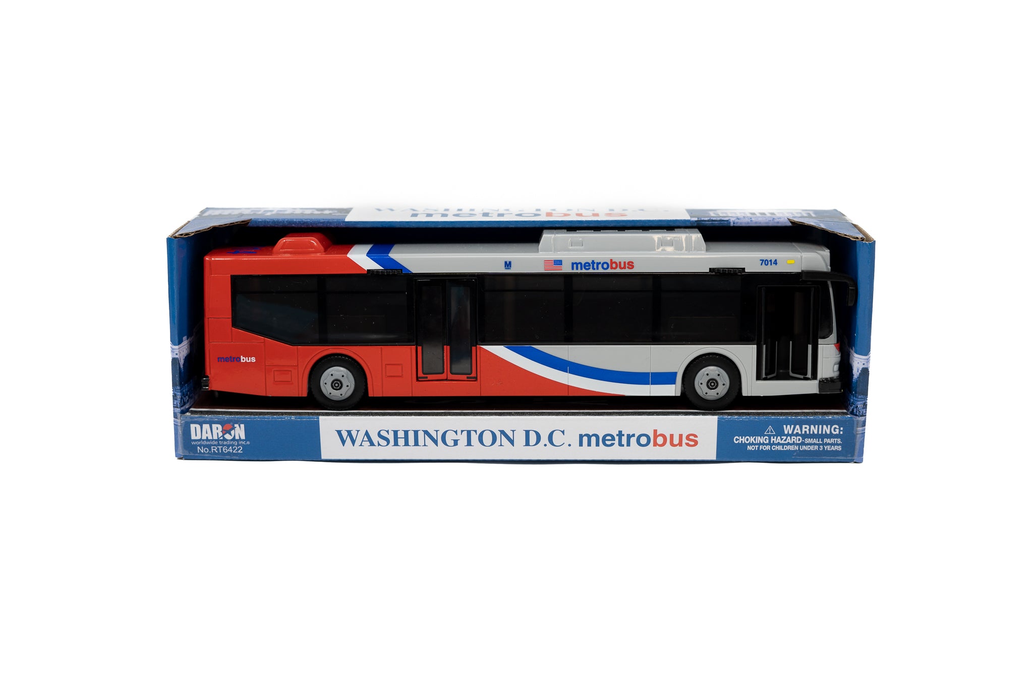 Washington DC Metro Bus Toy