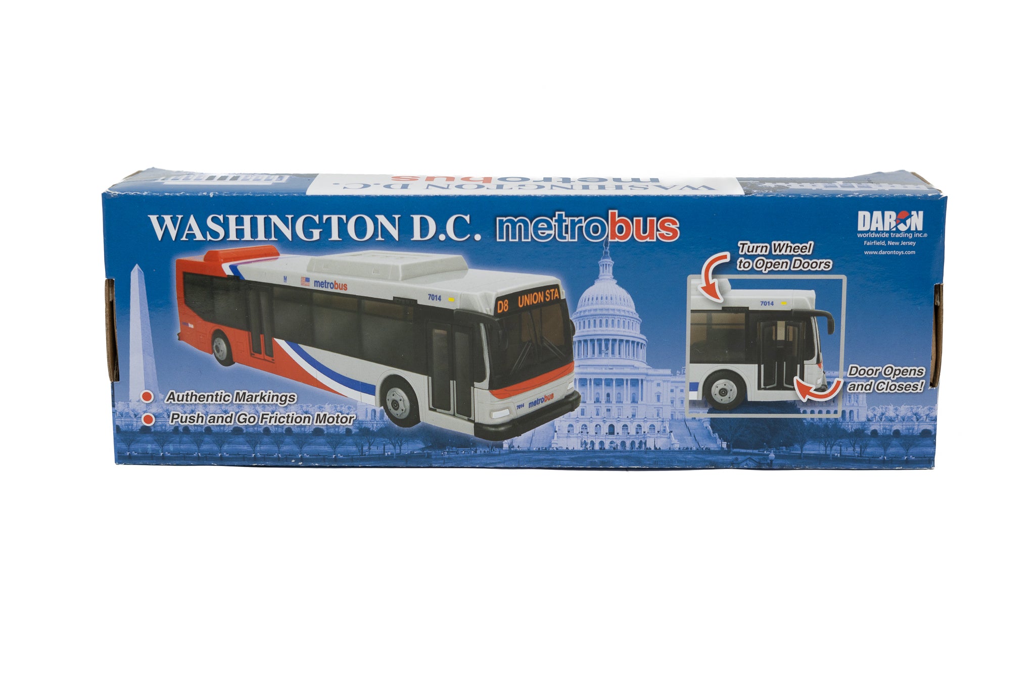 Washington DC Metro Bus Toy