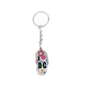 Washington D.C. Flip Flop Keychain