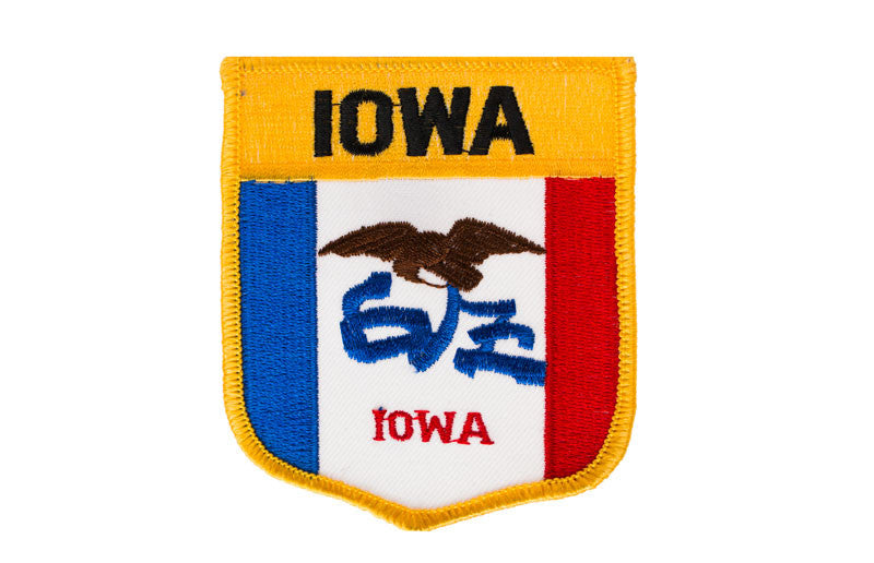 Iowa Iron-on Patch