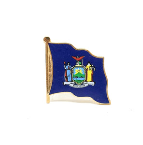 New York State Flag Lapel Pin