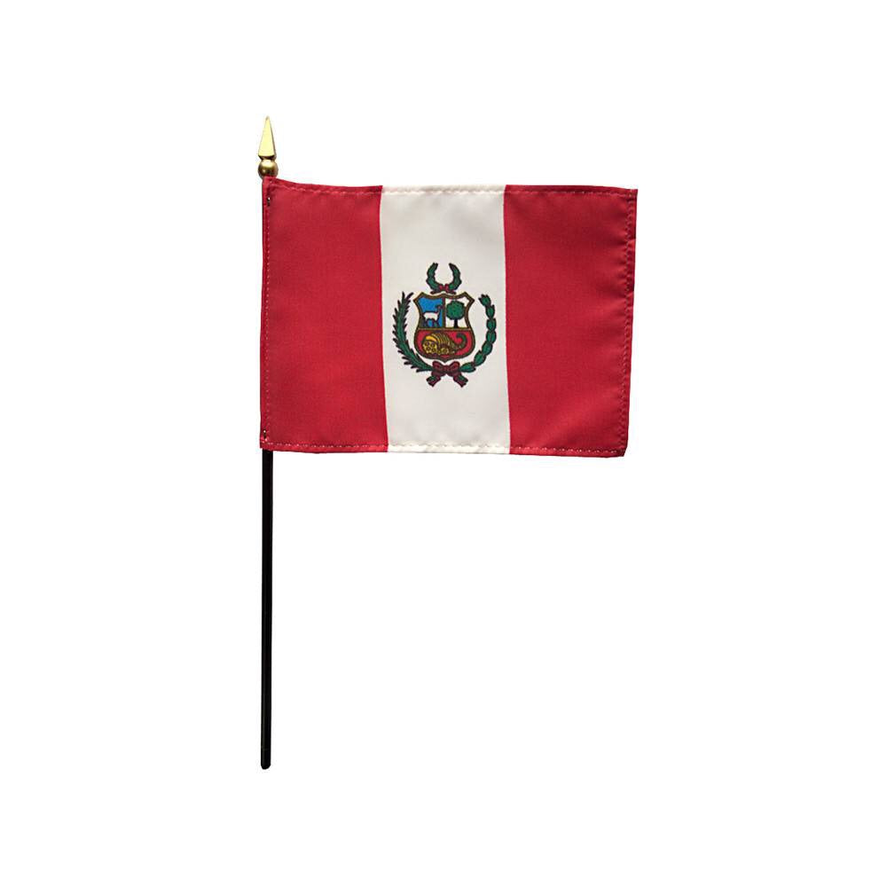 Peru Stick Flag