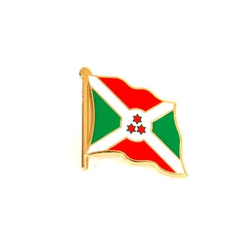 Burundi Flag Lapel Pin