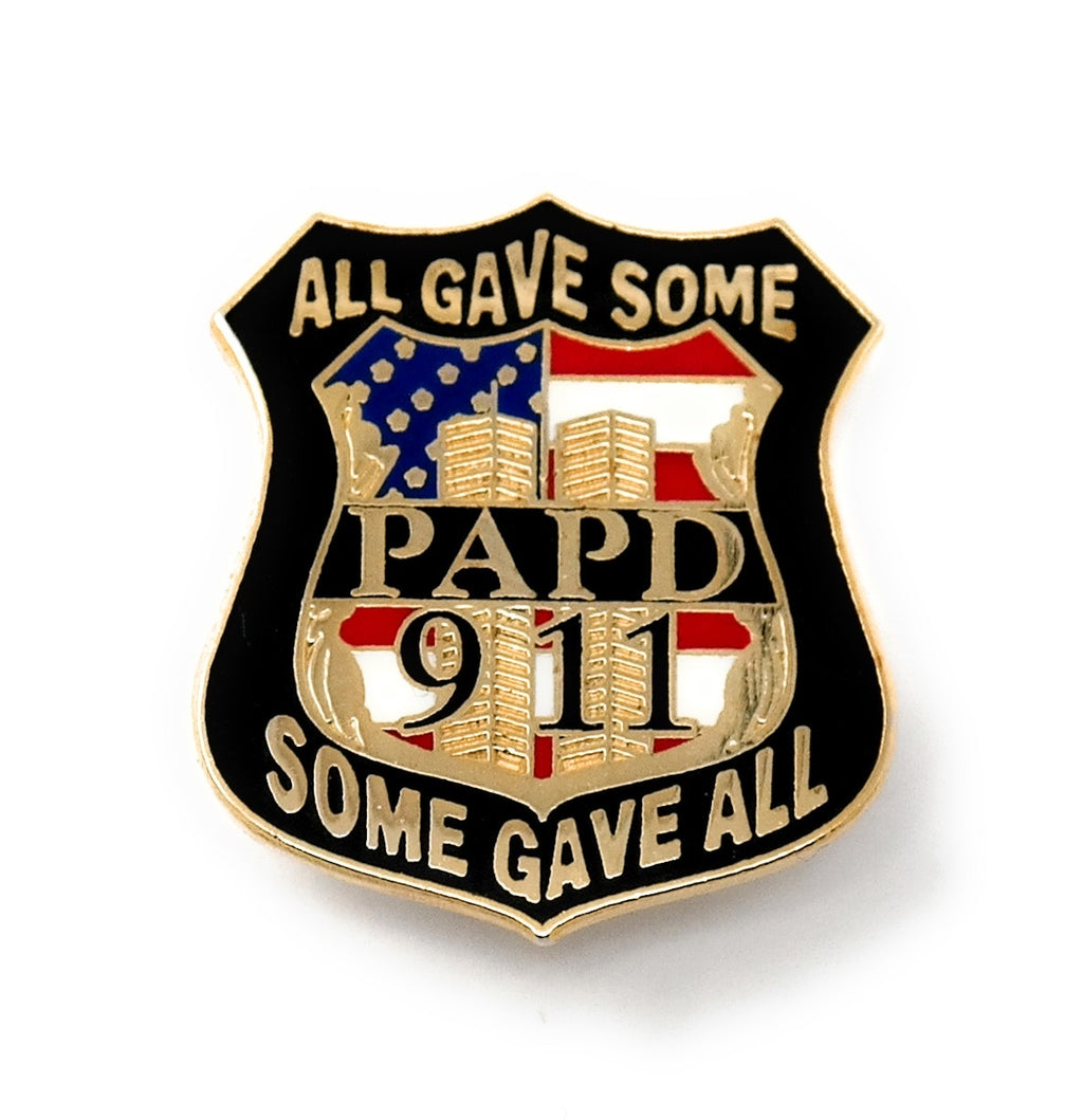 At Auction: COLLECTION OF VINTAGE PINS POLICE, 9/11, ORGANIZATIONS
