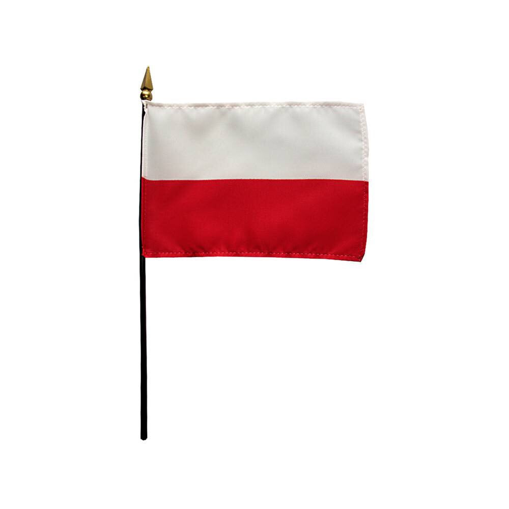 Poland Stick Flag