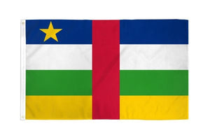 Central African Republic Flag 3x5ft