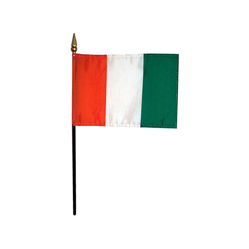 Cote D'Ivoire (Ivory Coast) Stick Flag