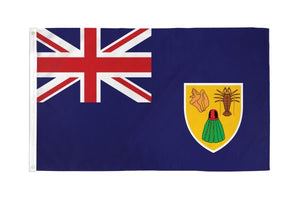 Turks & Caicos Flag 3x5ft